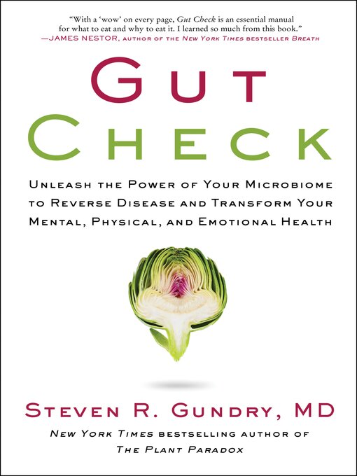 Title details for Gut Check by Dr. Steven R. Gundry, MD - Wait list